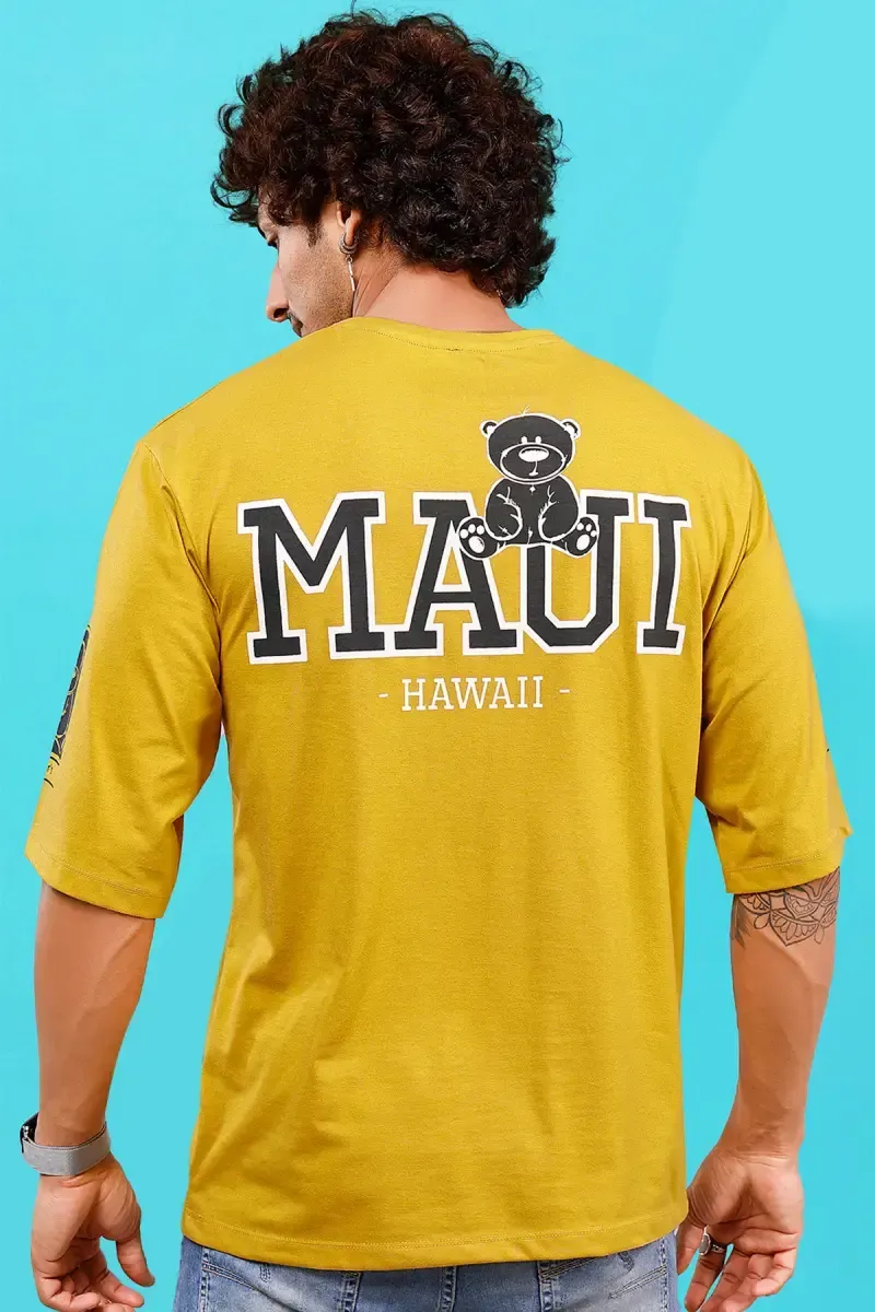 Men's Printed Drop Shoulder T-shirt