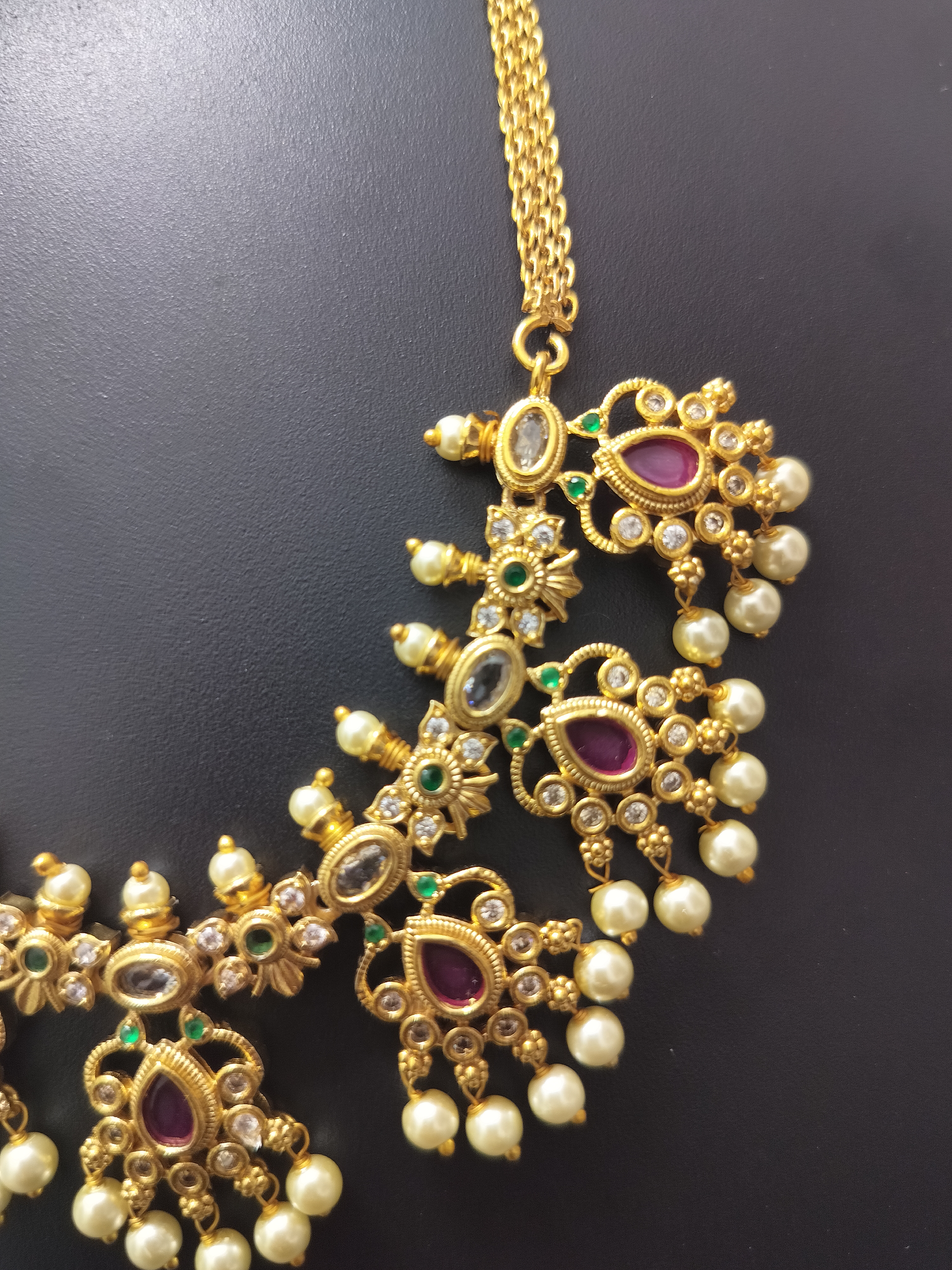 Luxury antique pearl drop